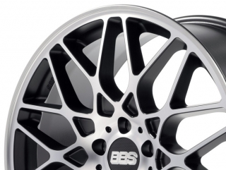 BBS RX Schwarz poliet