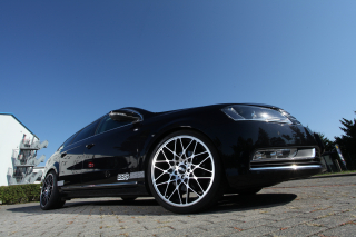 BBS RX Schwarz poliet