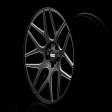 FONDMETAL STCMSF Matt Black Milled