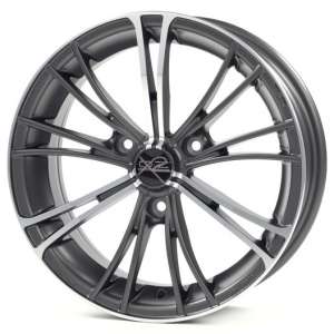 Oz Racing X2 Matte Gun Met